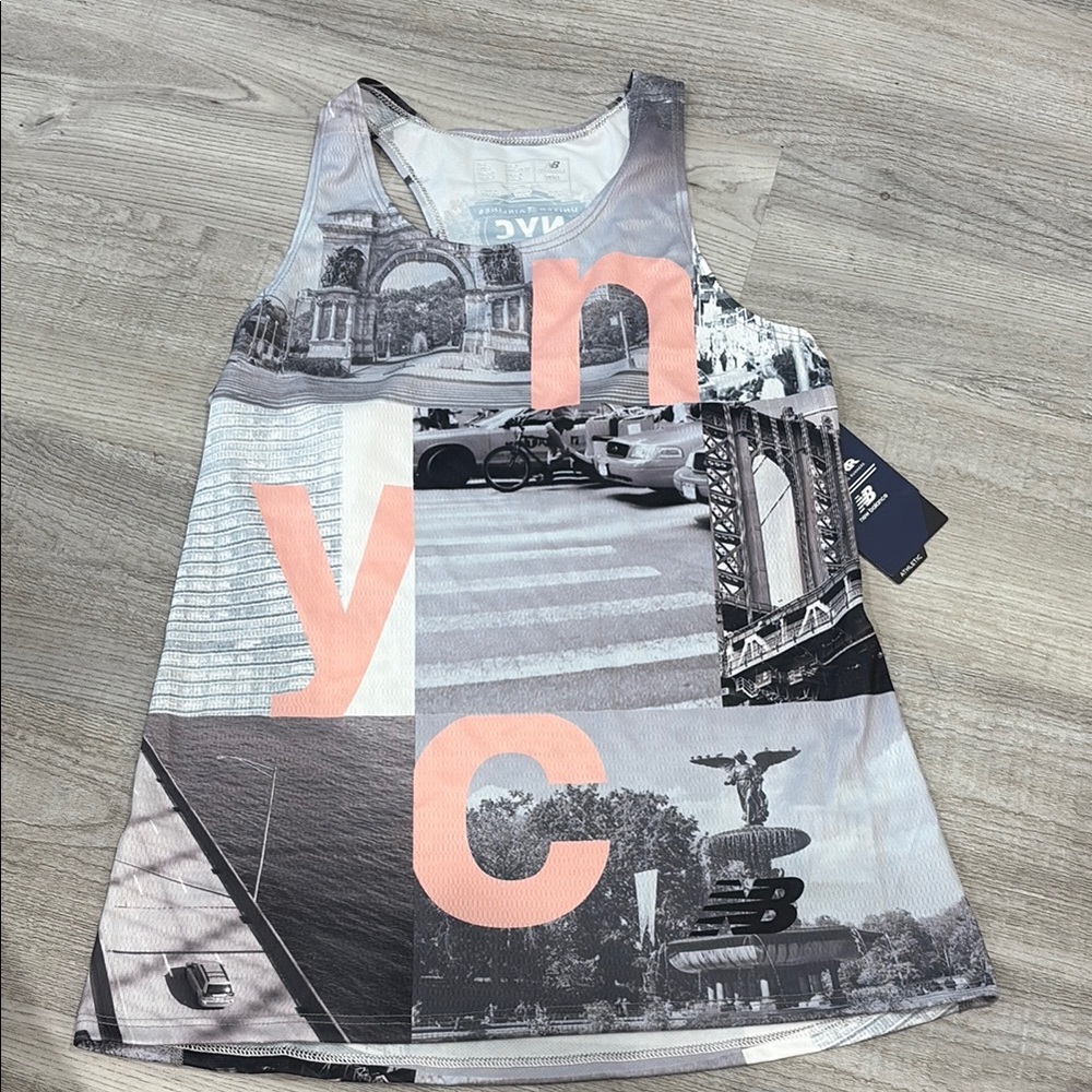 New Balance NYC half marathon tank top